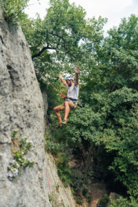 Paura di cadere arrampicata